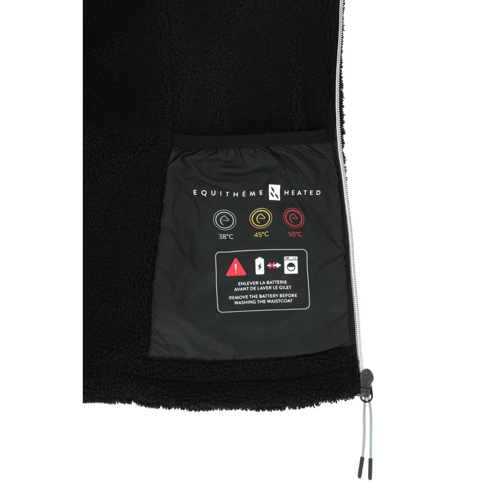 EQUITHÈME Gilet Riscaldato Valery Nero