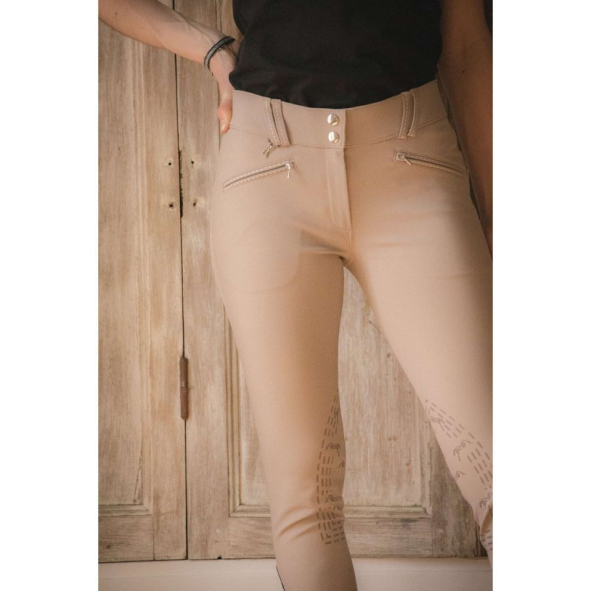 Pénélope Pantaloni da Equitazione Rocky Beige