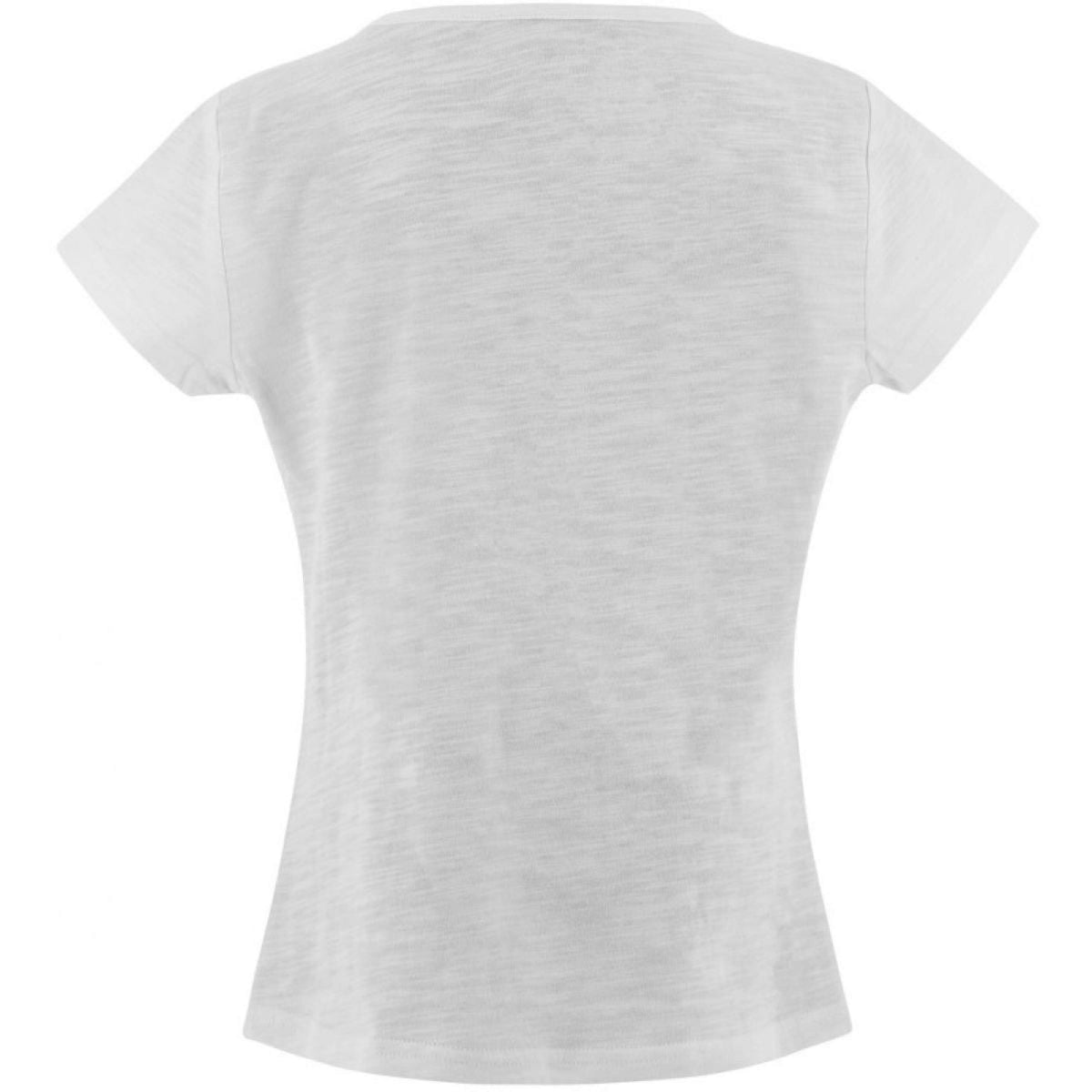 EQUITHÈME T-Shirt Claire FR Bianco