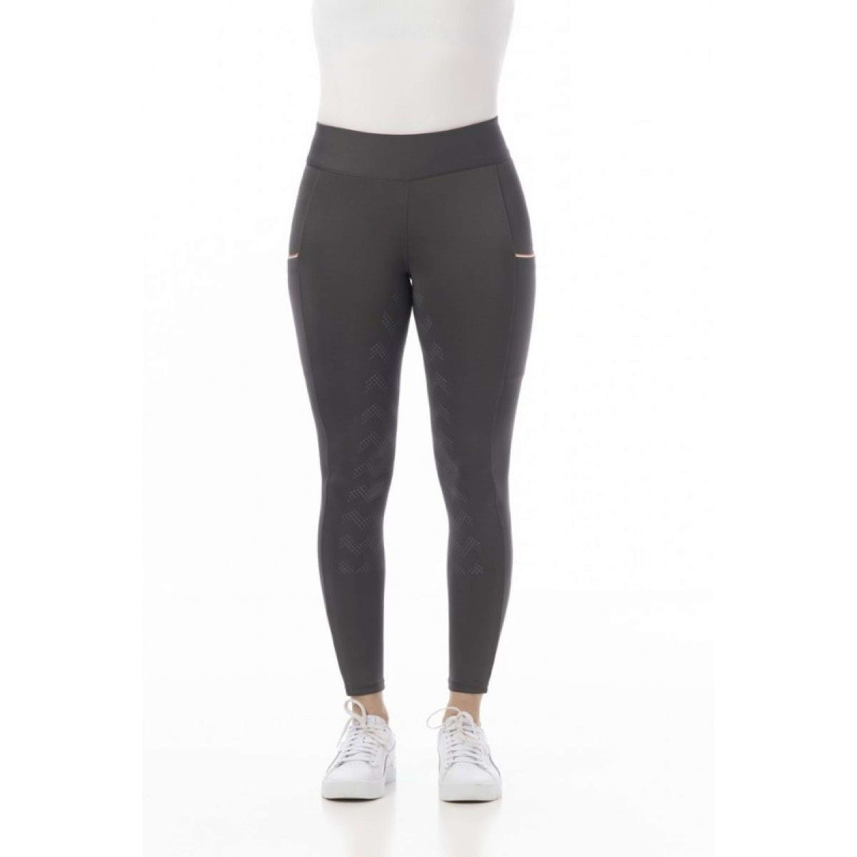 Riding World Pantaloni da Equitazione Agadir Grigio
