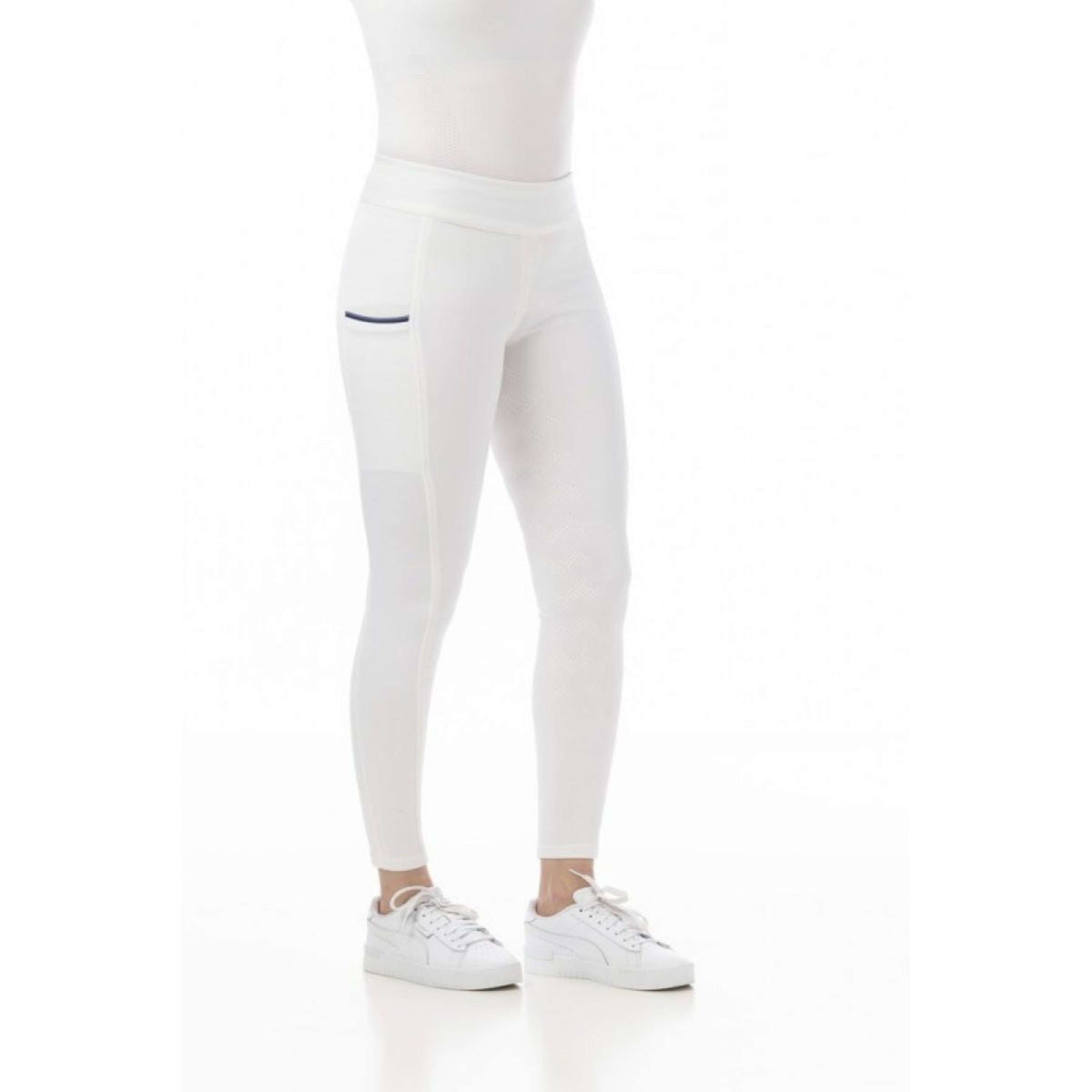 Riding World Pantaloni da Equitazione Agadir Bianco