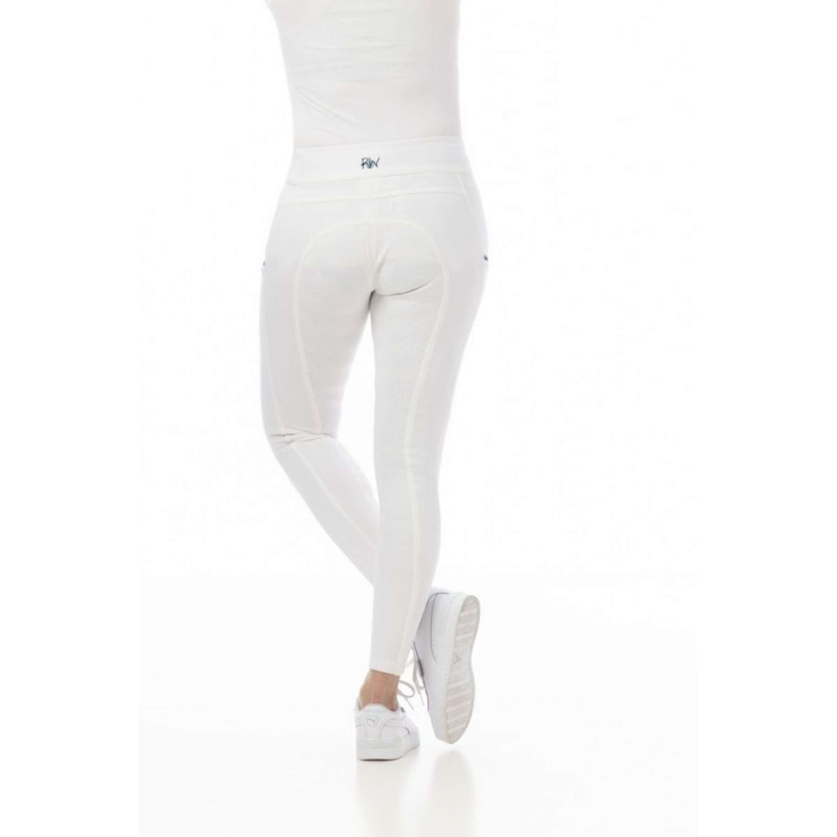 Riding World Pantaloni da Equitazione Agadir Bianco