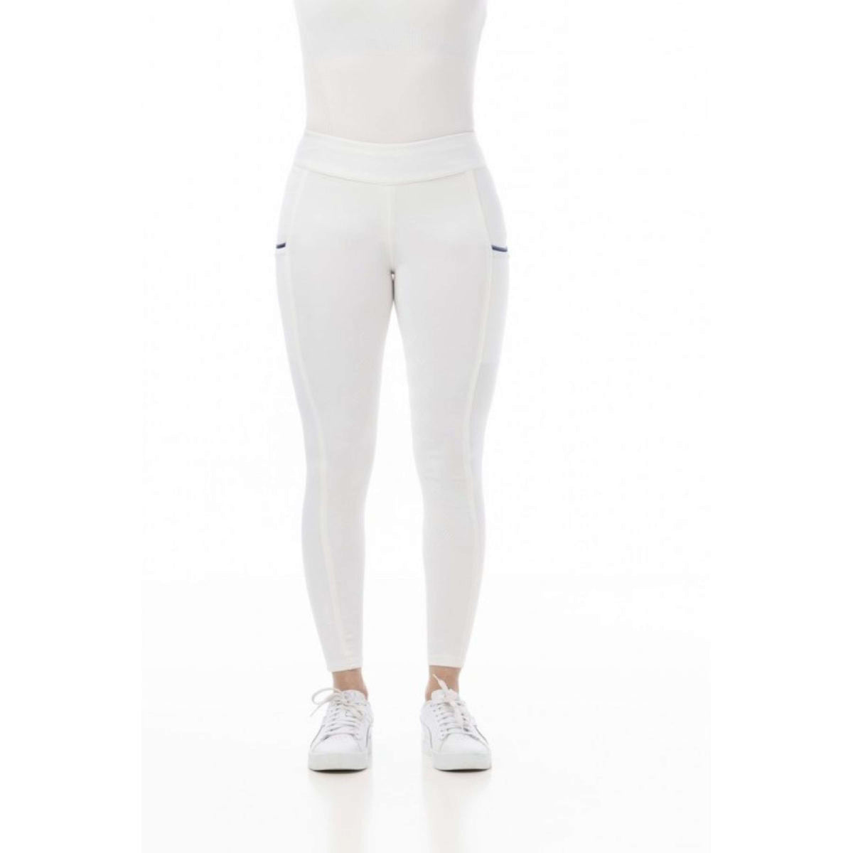 Riding World Pantaloni da Equitazione Agadir Bianco