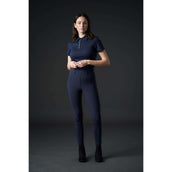 Catago Leggings da Equitazione River Full Grip Navy