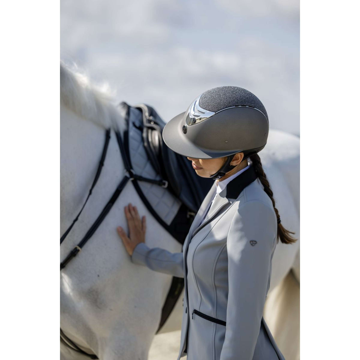 OneK Cappellino Mips Avancé Matt Argento glitterato Grigio