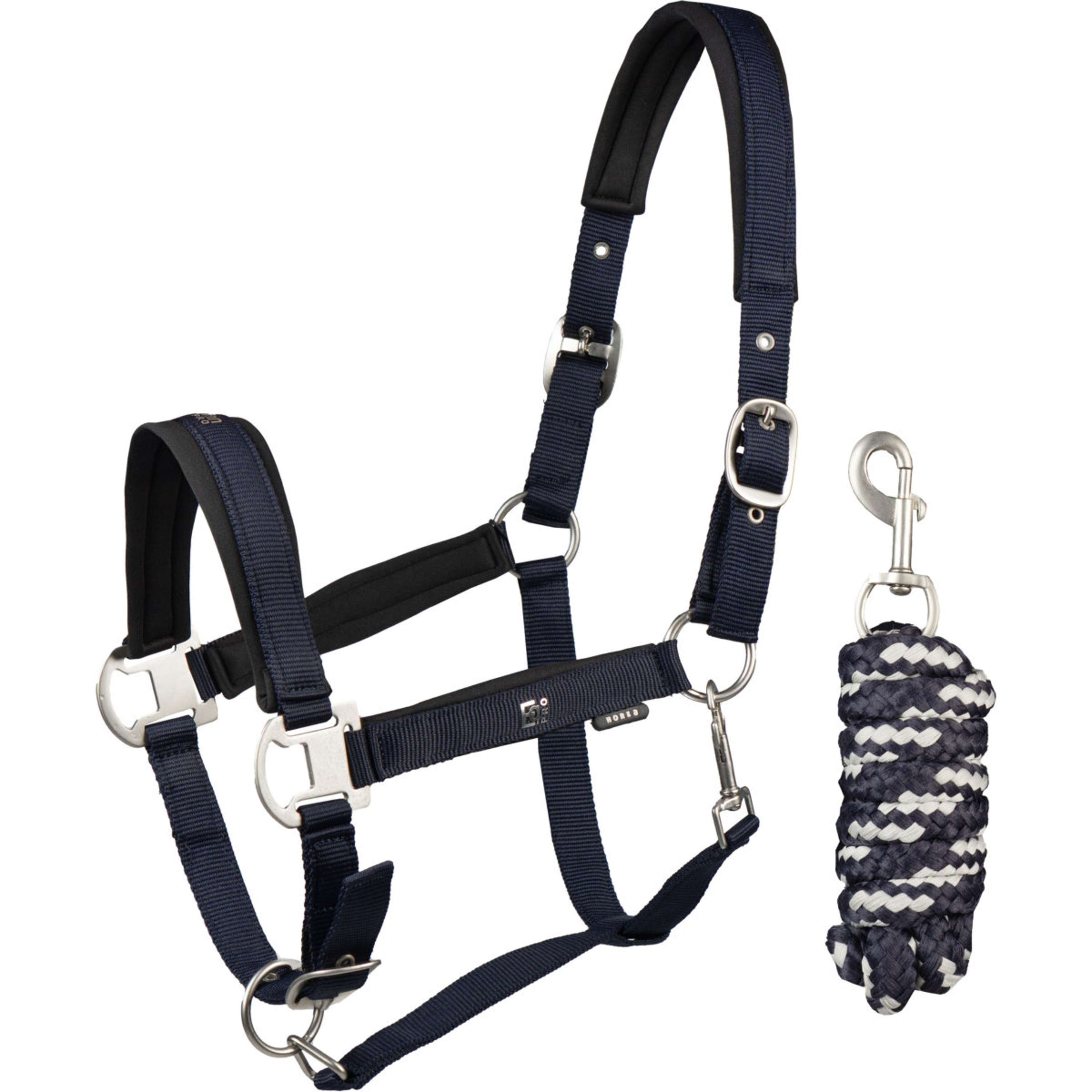 EQPRO Set Cavezza Precious Navy Blue EQPRO Set Cavezza Precious Navy Blue
