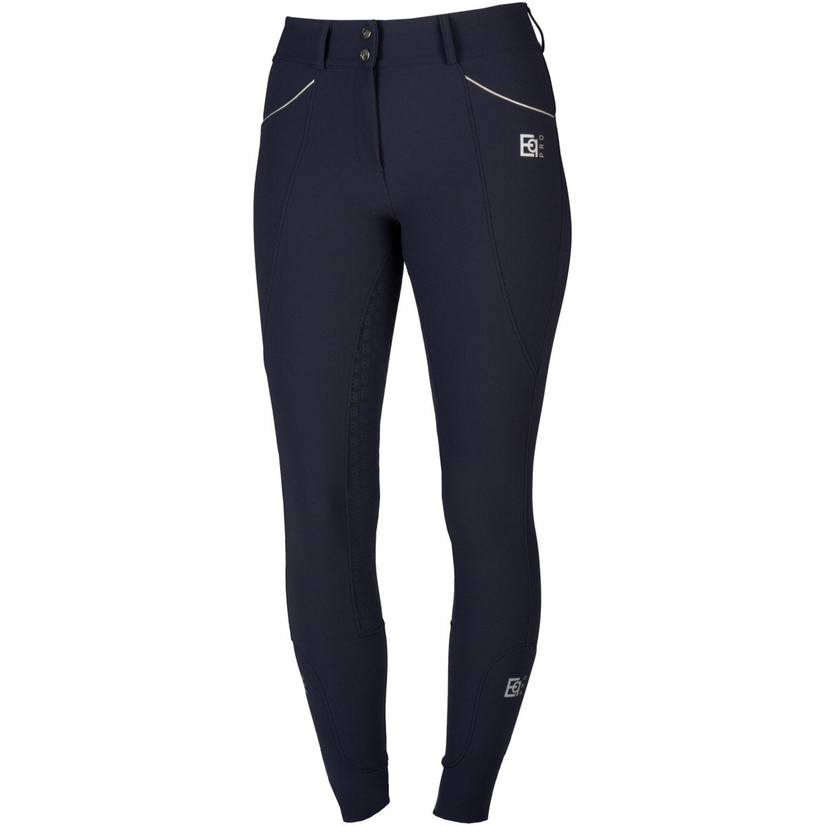 EQPRO Pantaloni da Equitazione Sylvie Full Grip Navy Blue
