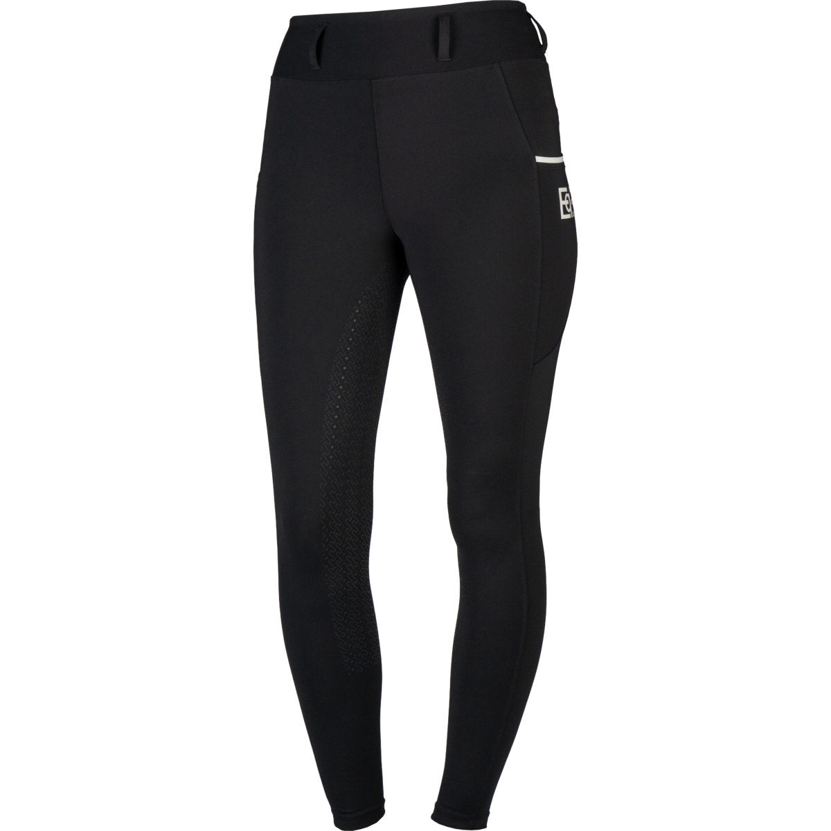 EQPRO Leggings da Equitazione Sofia Full Grip Nero