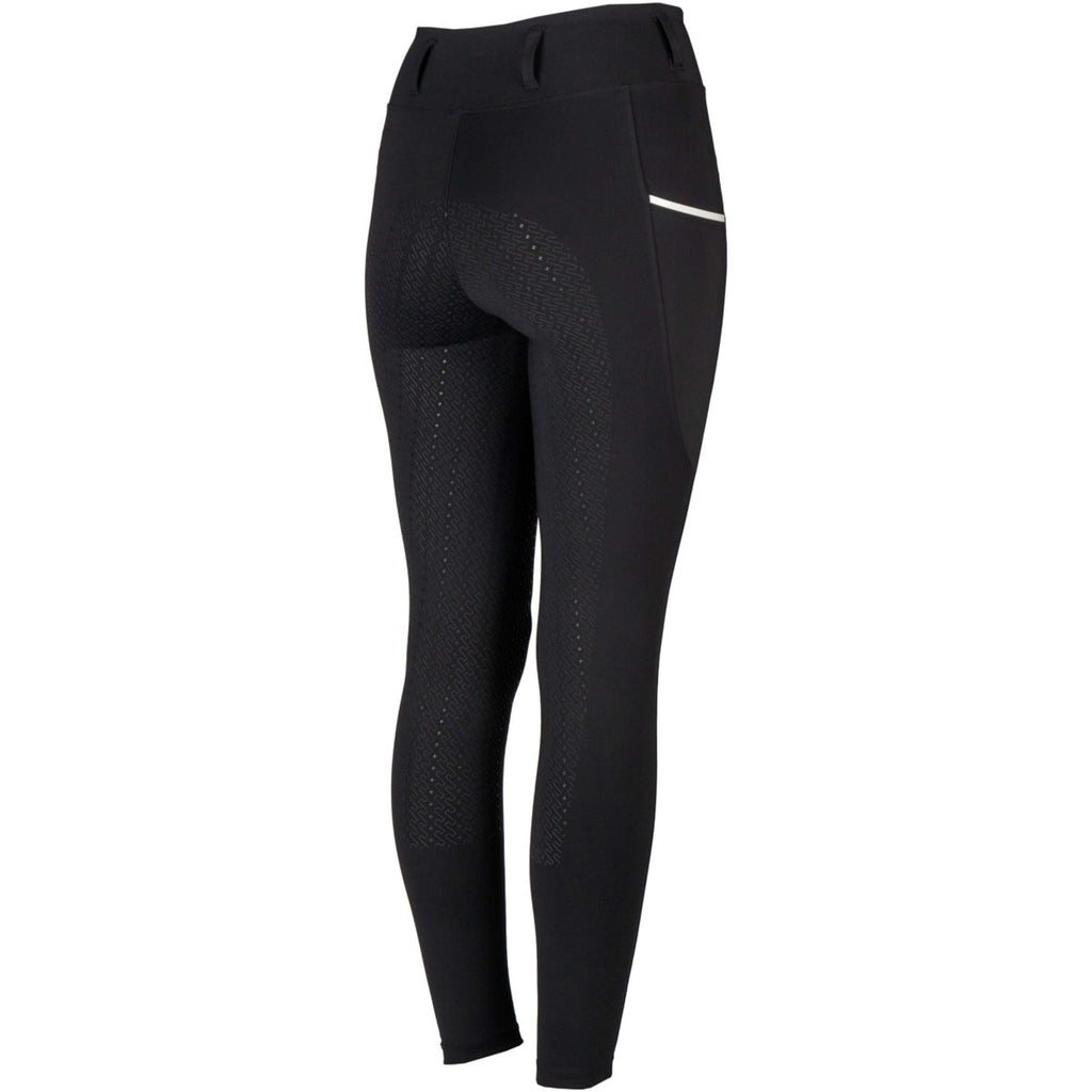 EQPRO Leggings da Equitazione Sofia Full Grip Nero