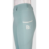 EQPRO Leggings da Equitazione Sofia Full Grip Blue Reef