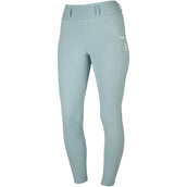 EQPRO Leggings da Equitazione Sofia Full Grip Blue Reef