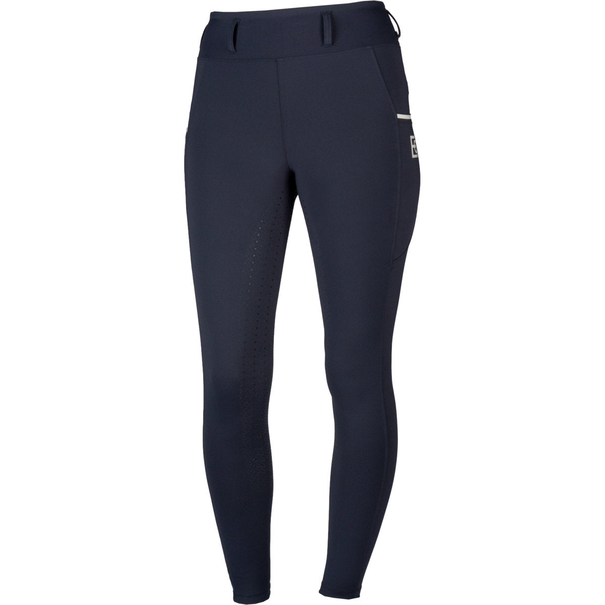 EQPRO Leggings da Equitazione Sofia Full Grip Navy Blue