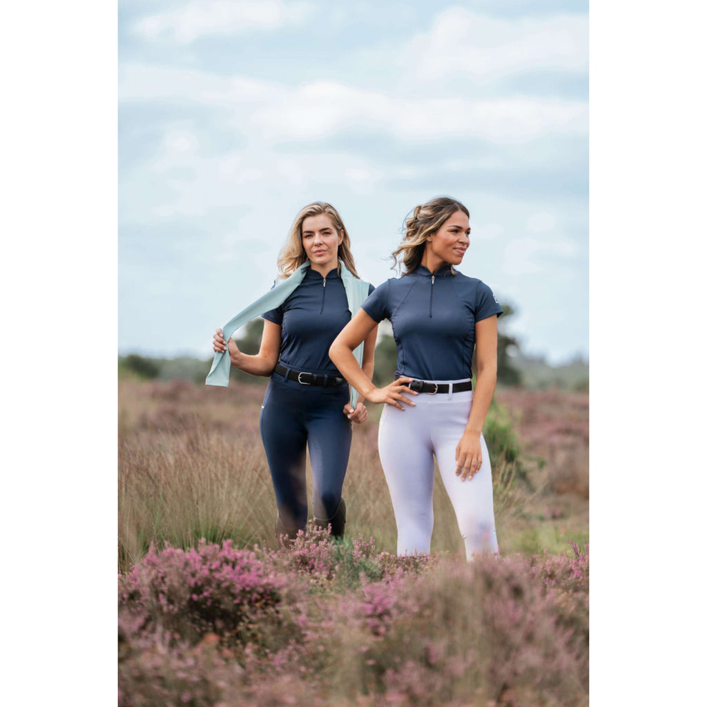 EQPRO Leggings da Equitazione Sofia Full Grip Navy Blue