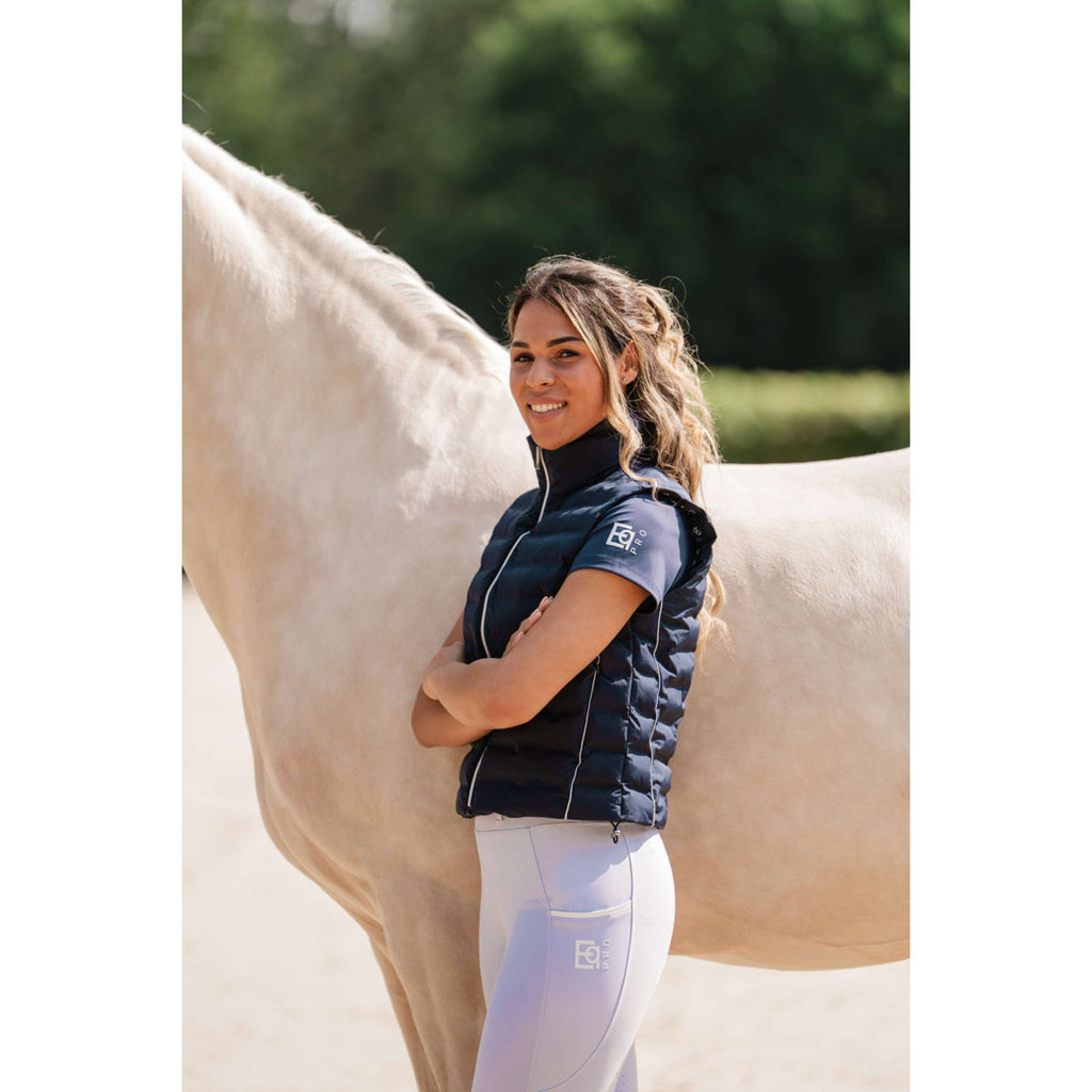 EQPRO Leggings da Equitazione Sofia Full Grip Lilac Coral