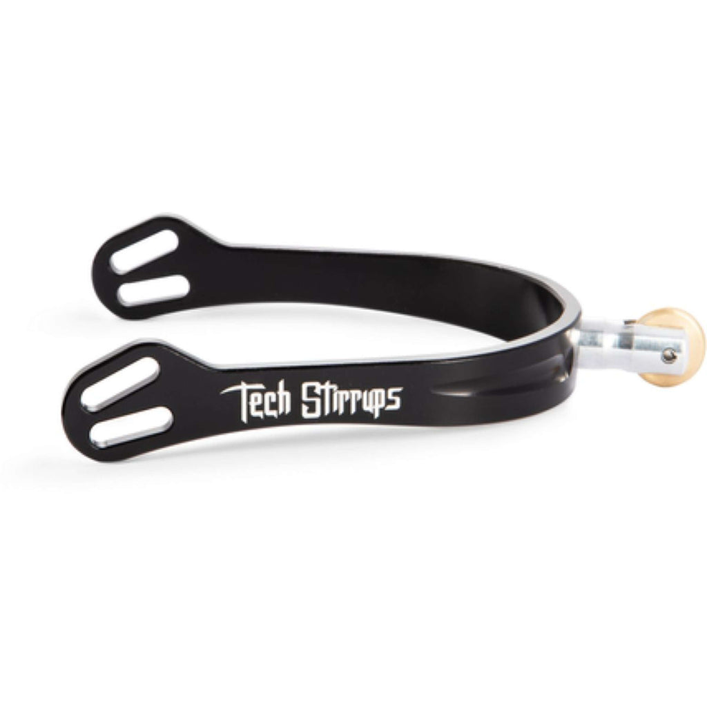 Tech Stirrups Speroni A Rotella Verona Rowel Tips Nero
