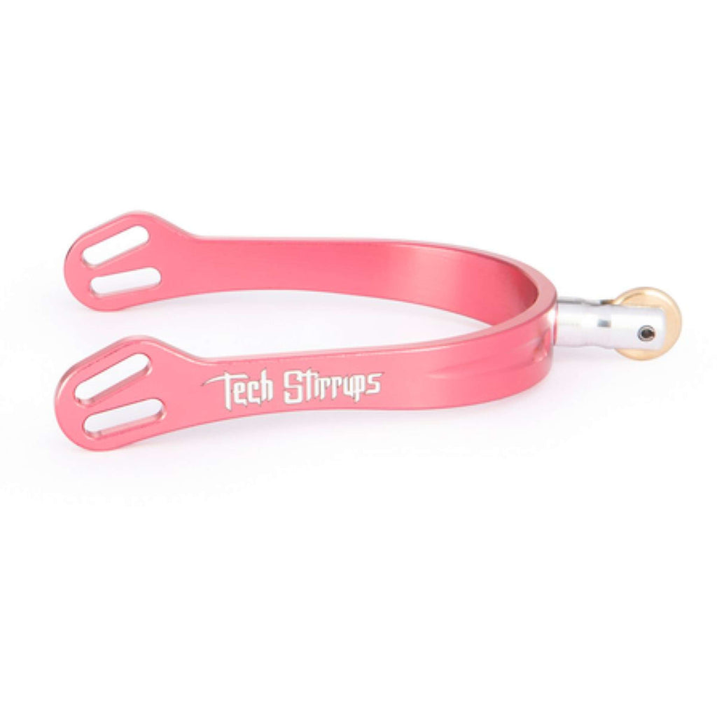 Tech Stirrups Speroni A Rotella Verona Rowel Tips Rosa
