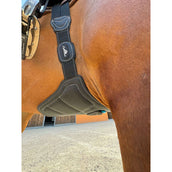 eQuick Sottopancia da salto Skyride Fluffy Nero