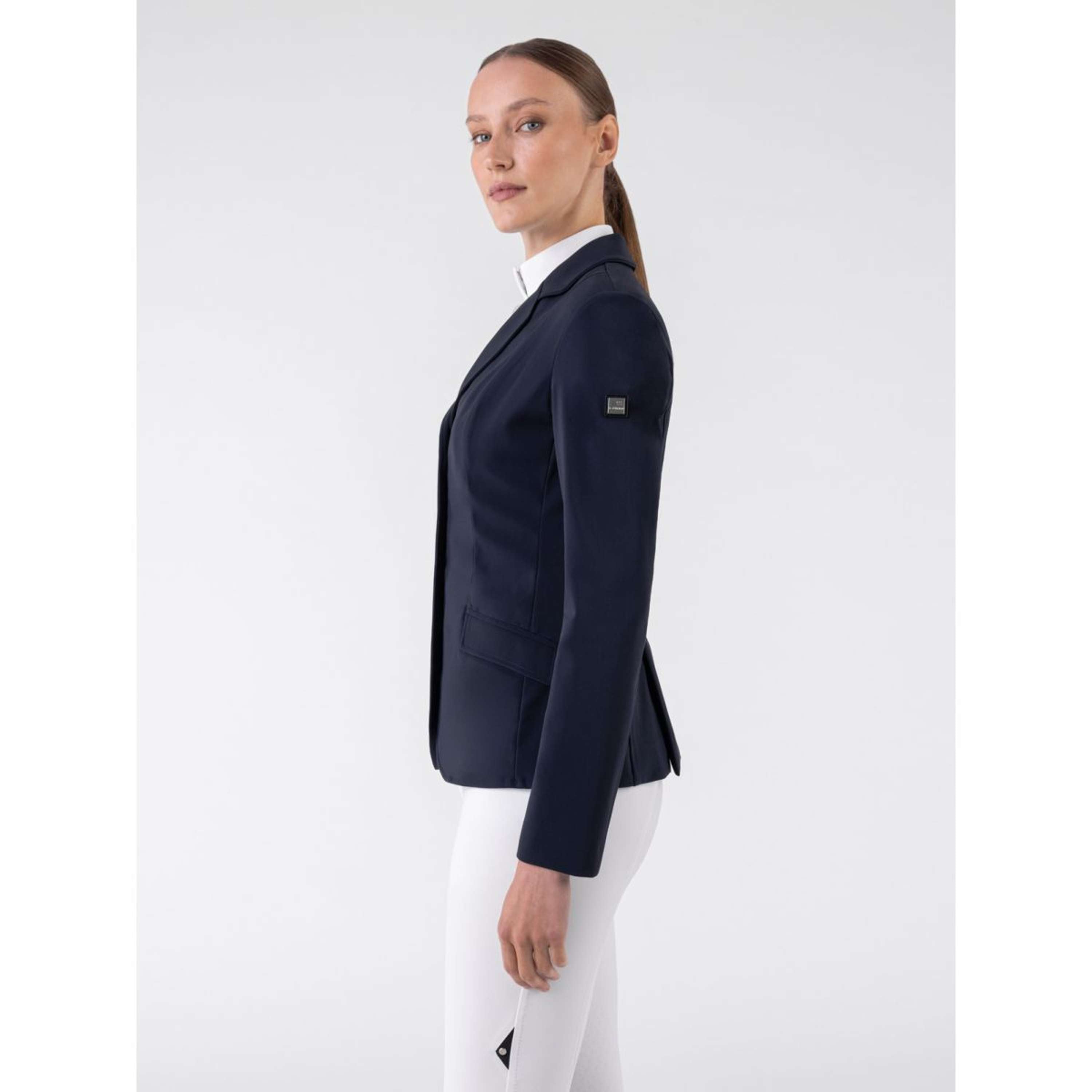 Equiline Giacca da Competizione Miriamk Navy