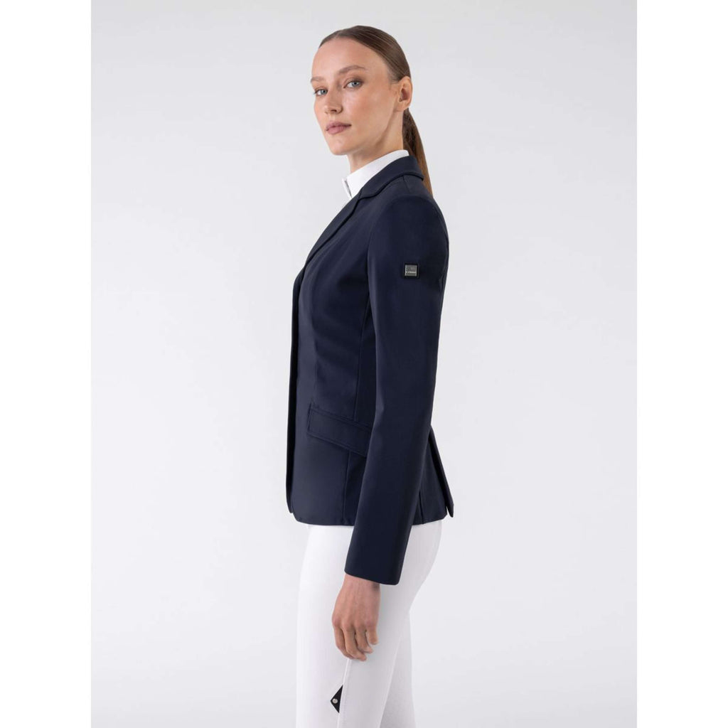 Equiline Giacca da Competizione Miriamk Navy