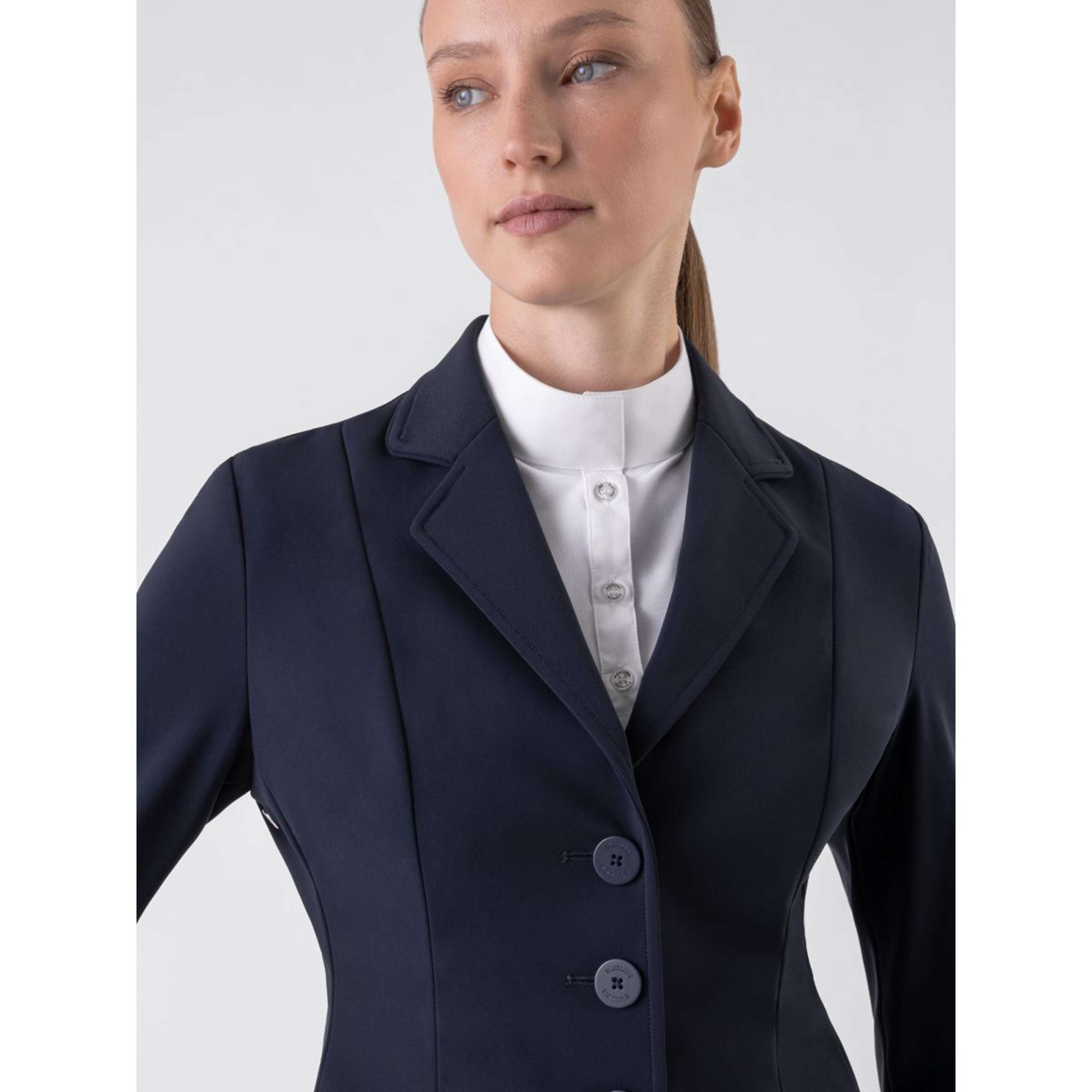 Equiline Giacca da Competizione Miriamk Navy