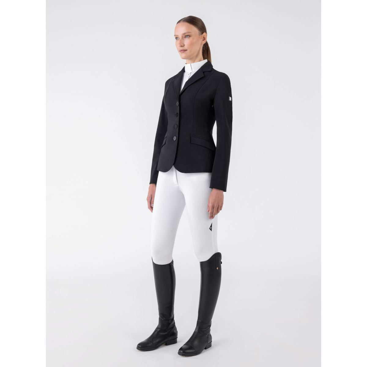 Equiline Giacca da Competizione Miriamk Nero