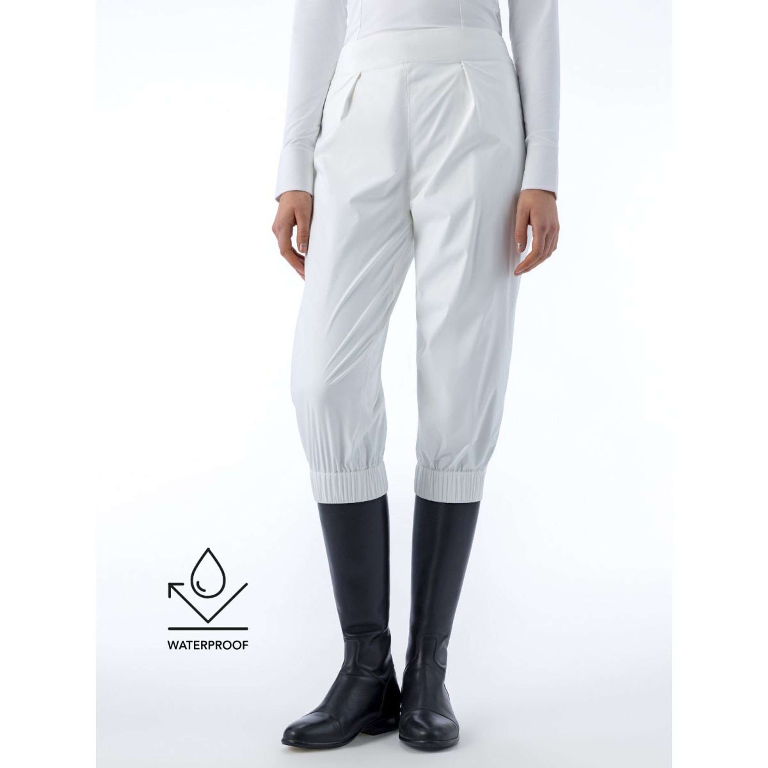 Equiline Pantaloni antipioggia Storm Bianco
