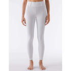 Equiline Leggings da Equitazione Carbef Full Grip Bianco
