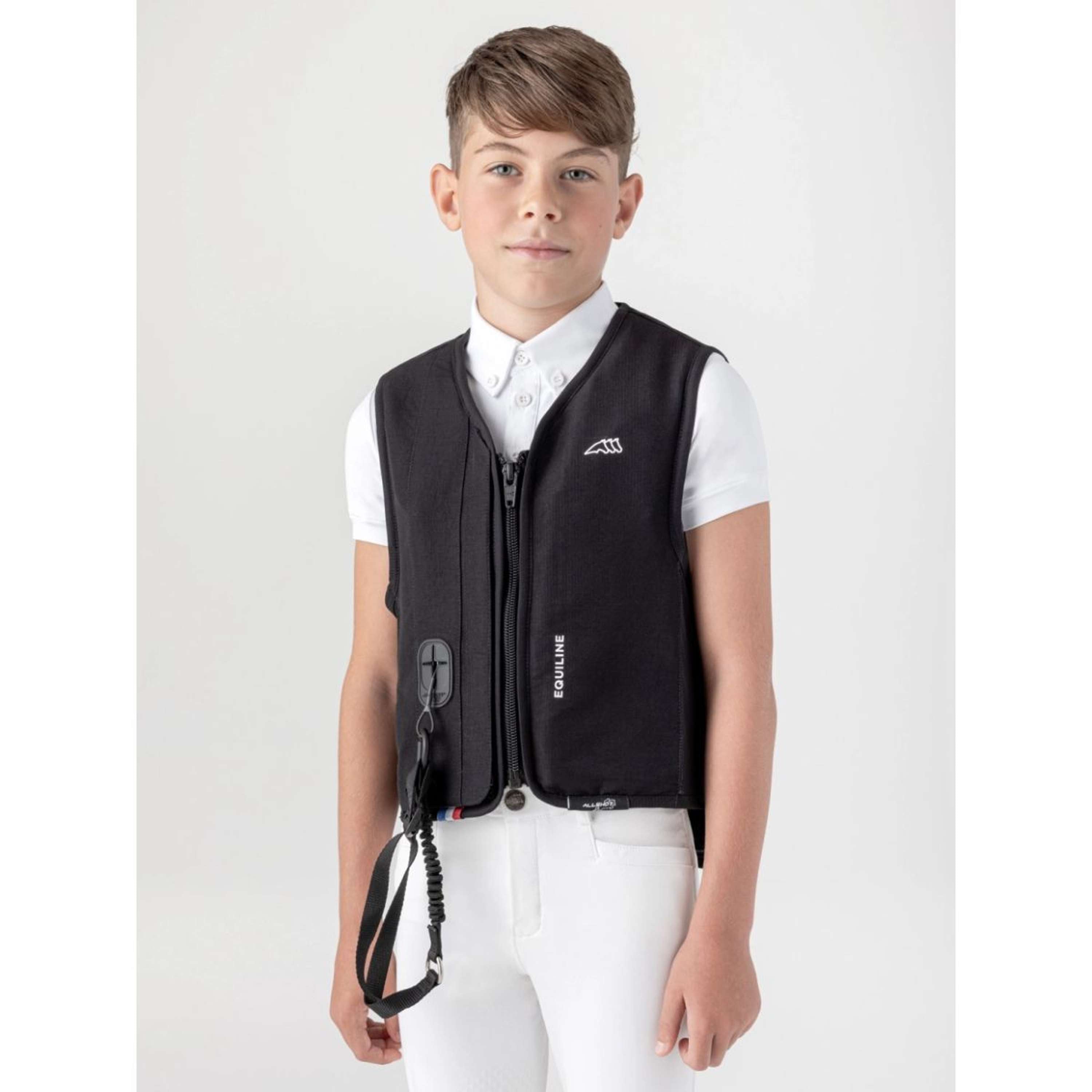 Equiline Airbag Bambini Nero
