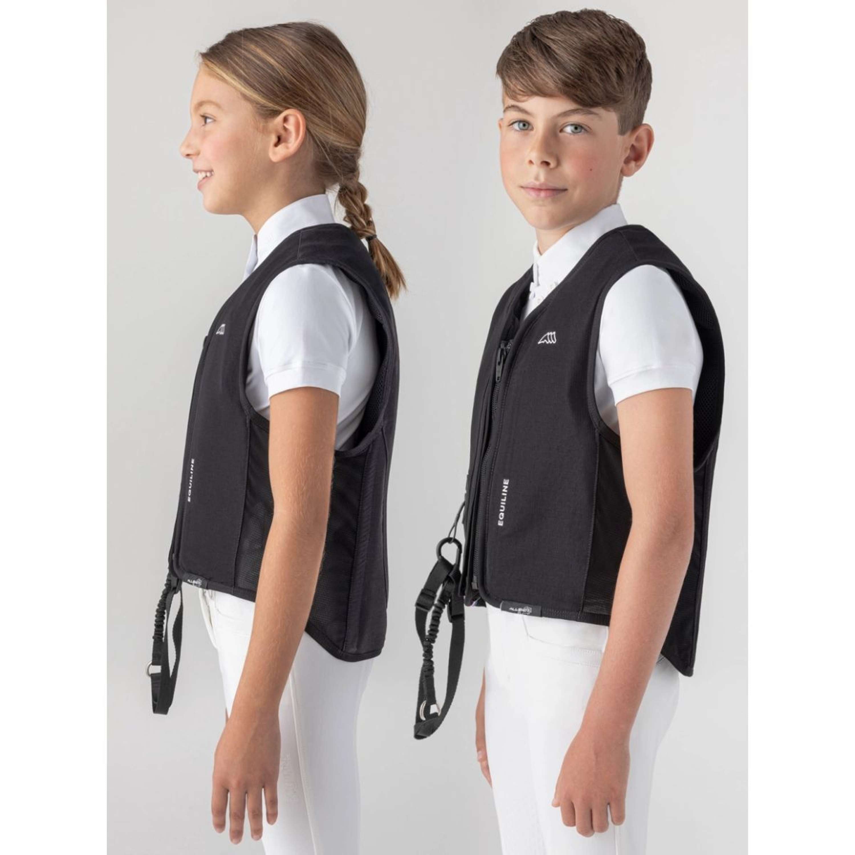 Equiline Airbag Bambini Nero