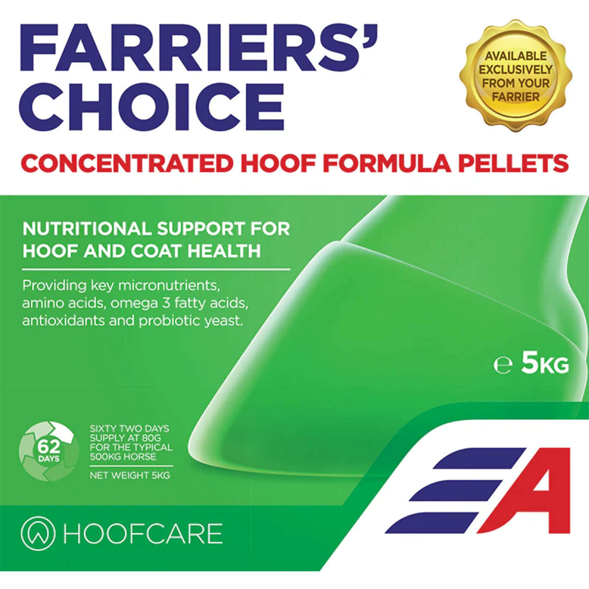 Equine America Farriers' Choice Bianco