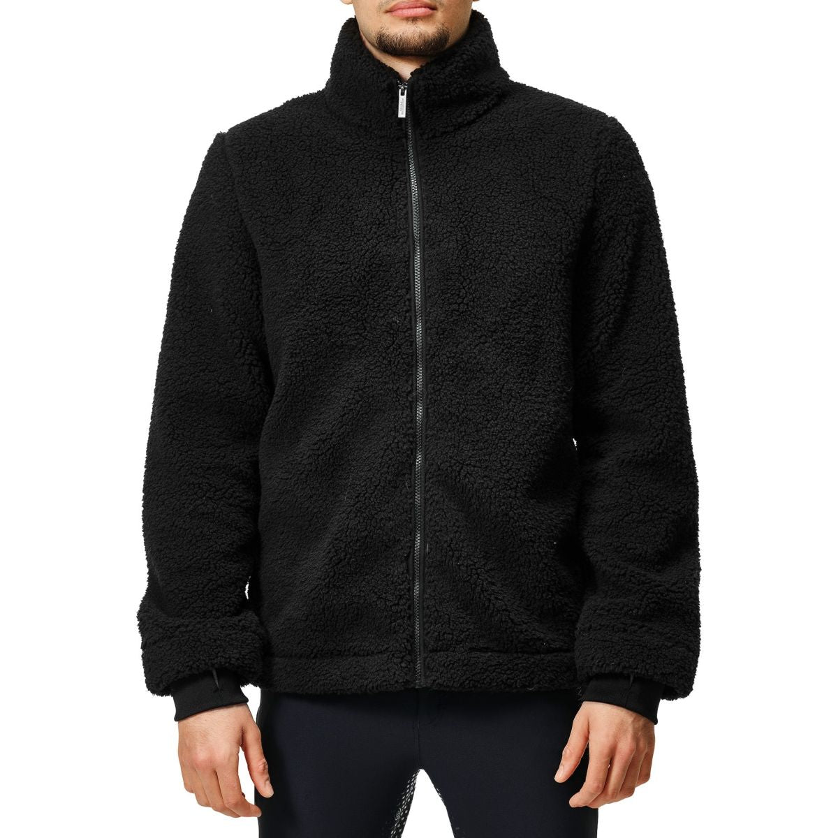 Equestrian Stockholm Jack Teddy Fleece Men Nero