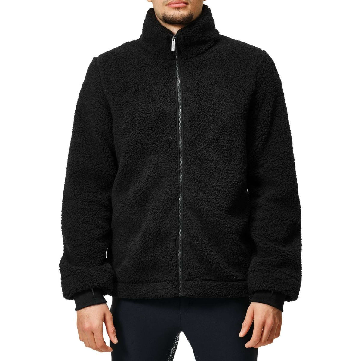 Equestrian Stockholm Jack Teddy Fleece Men Nero