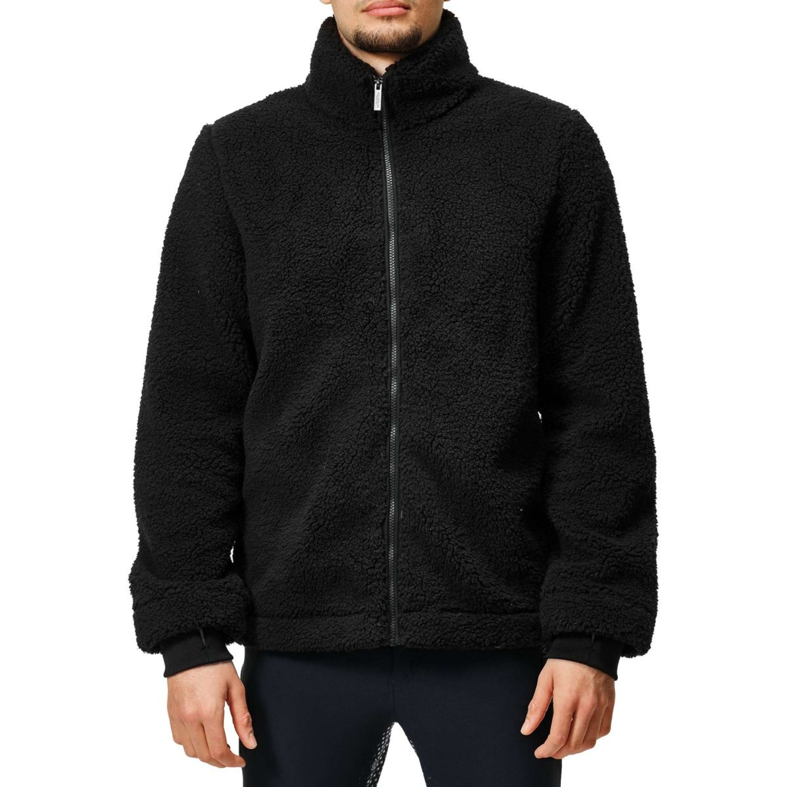 Equestrian Stockholm Jack Teddy Fleece Men Nero