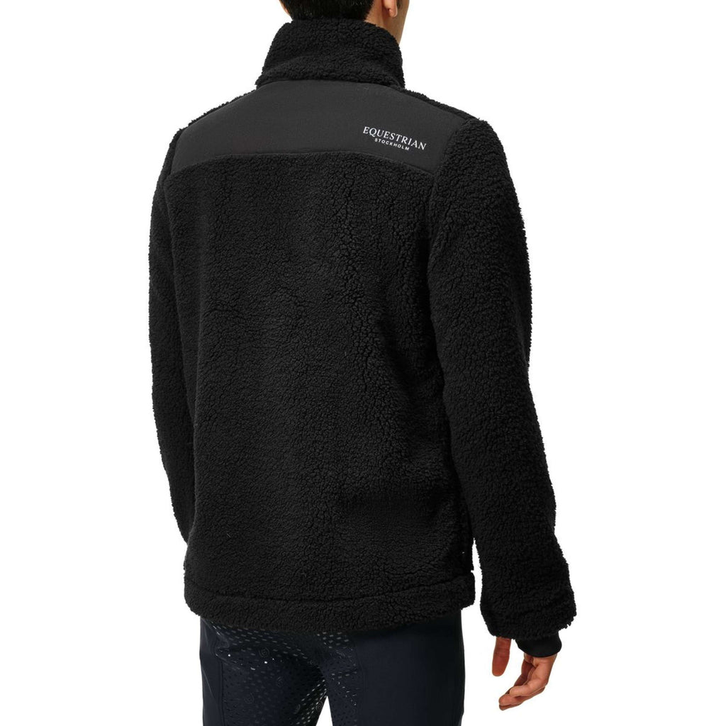 Equestrian Stockholm Jack Teddy Fleece Men Nero