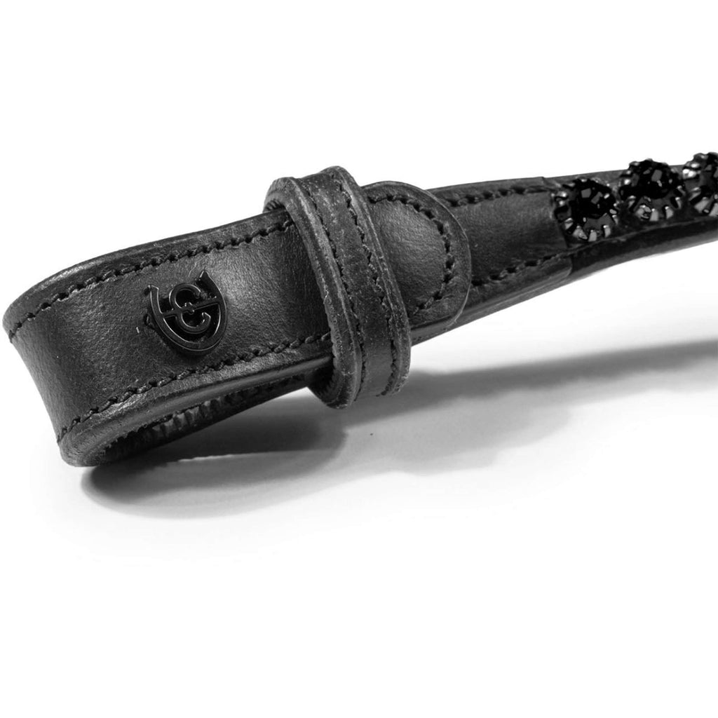 Equestrian Stockholm Frontalino Faded 8mm Nero