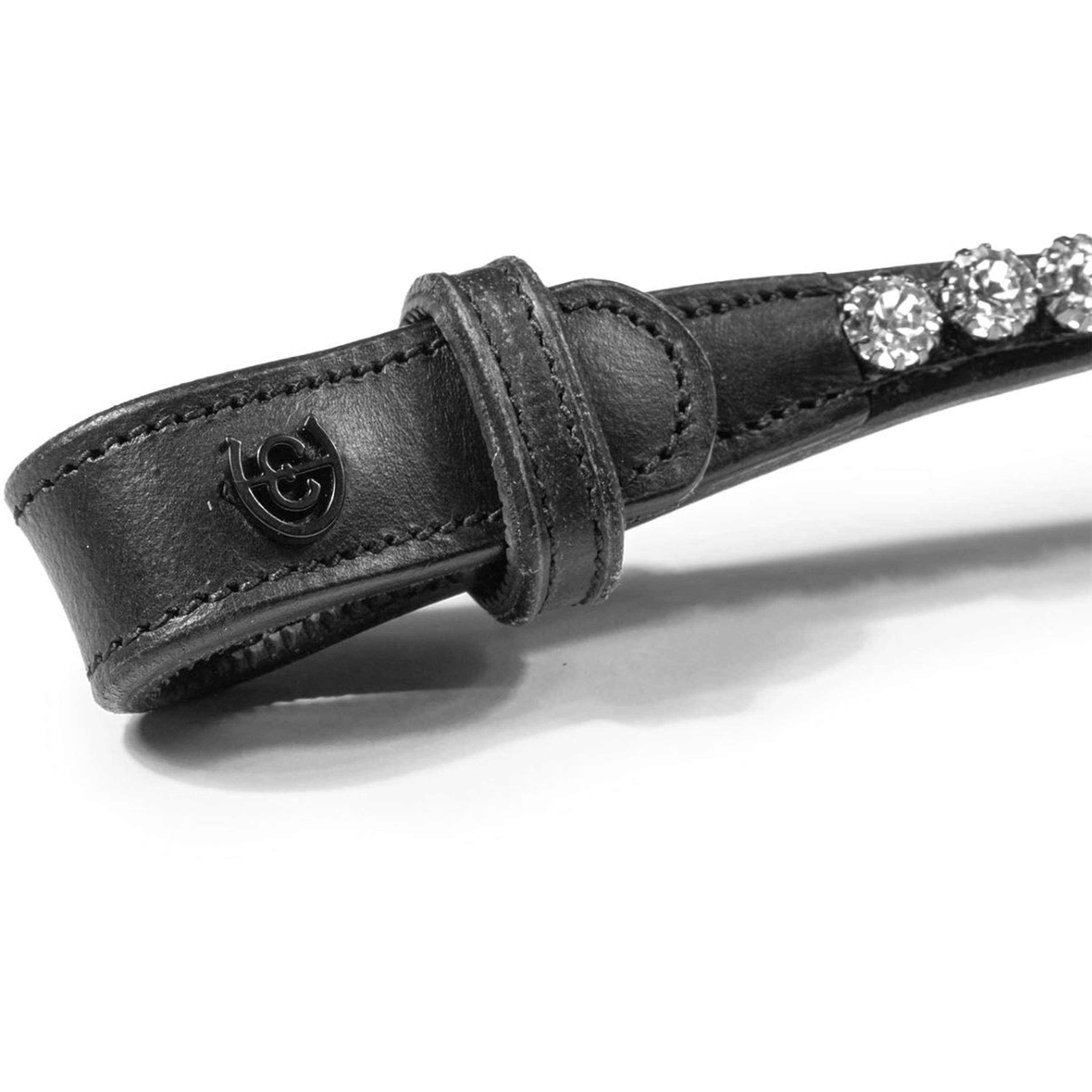 Equestrian Stockholm Frontalino Faded 8mm Crystal
