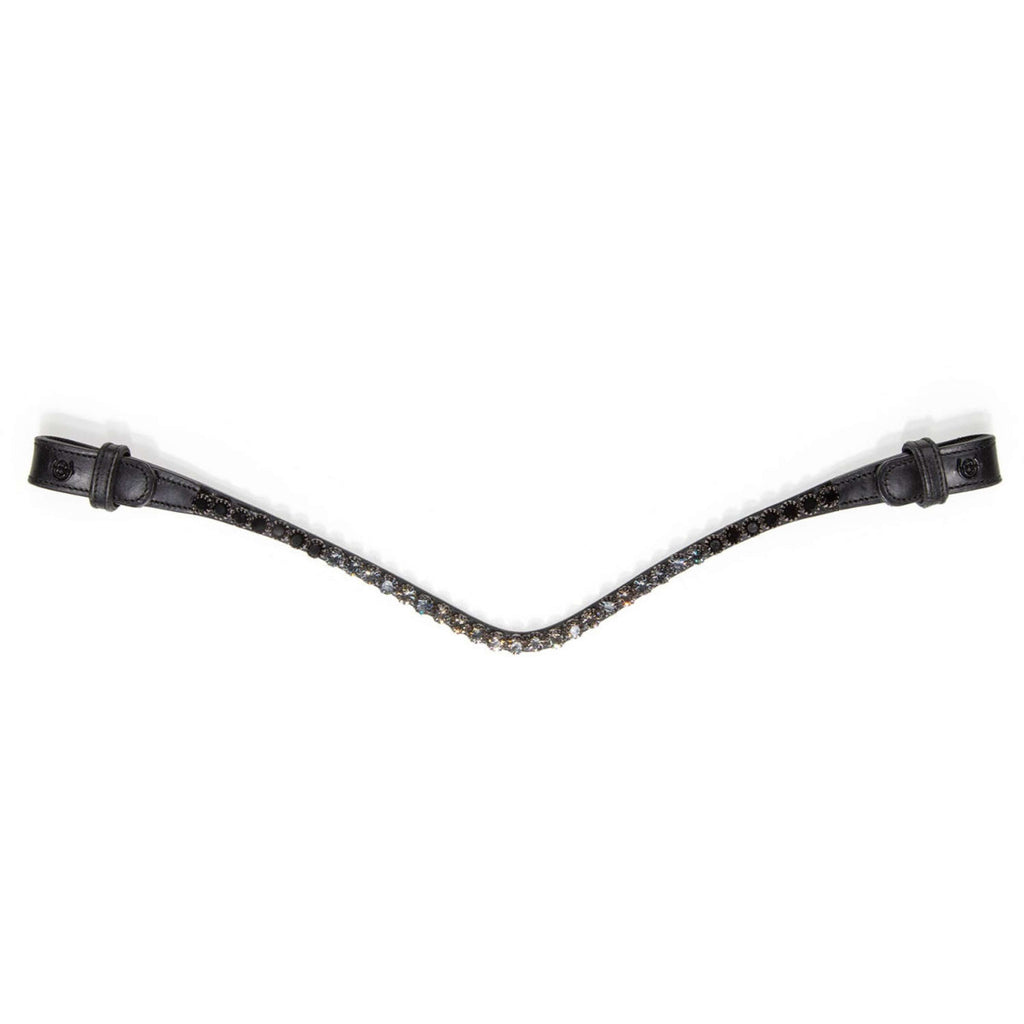 Equestrian Stockholm Frontalino Faded 8mm Nero