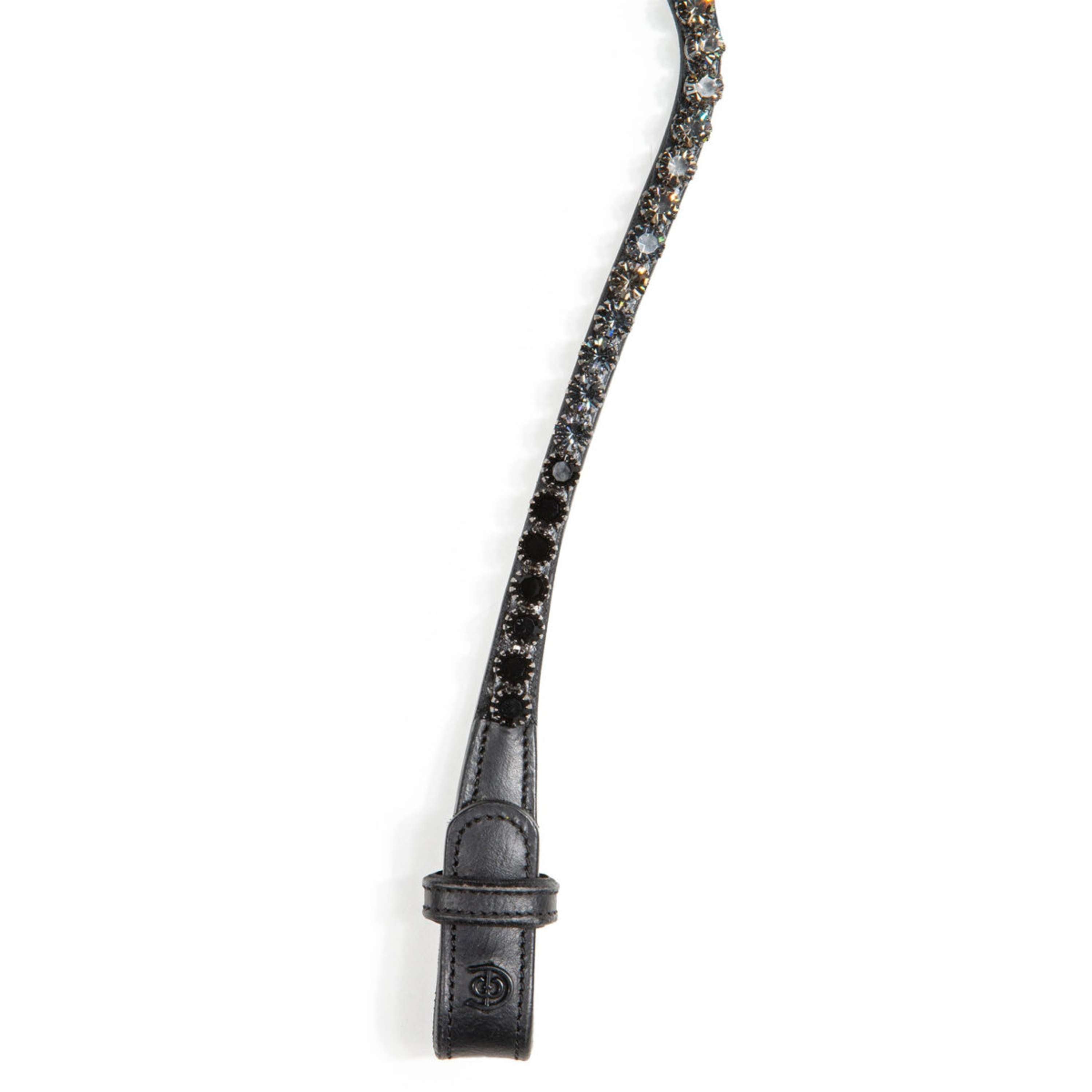 Equestrian Stockholm Frontalino Faded 8mm Nero