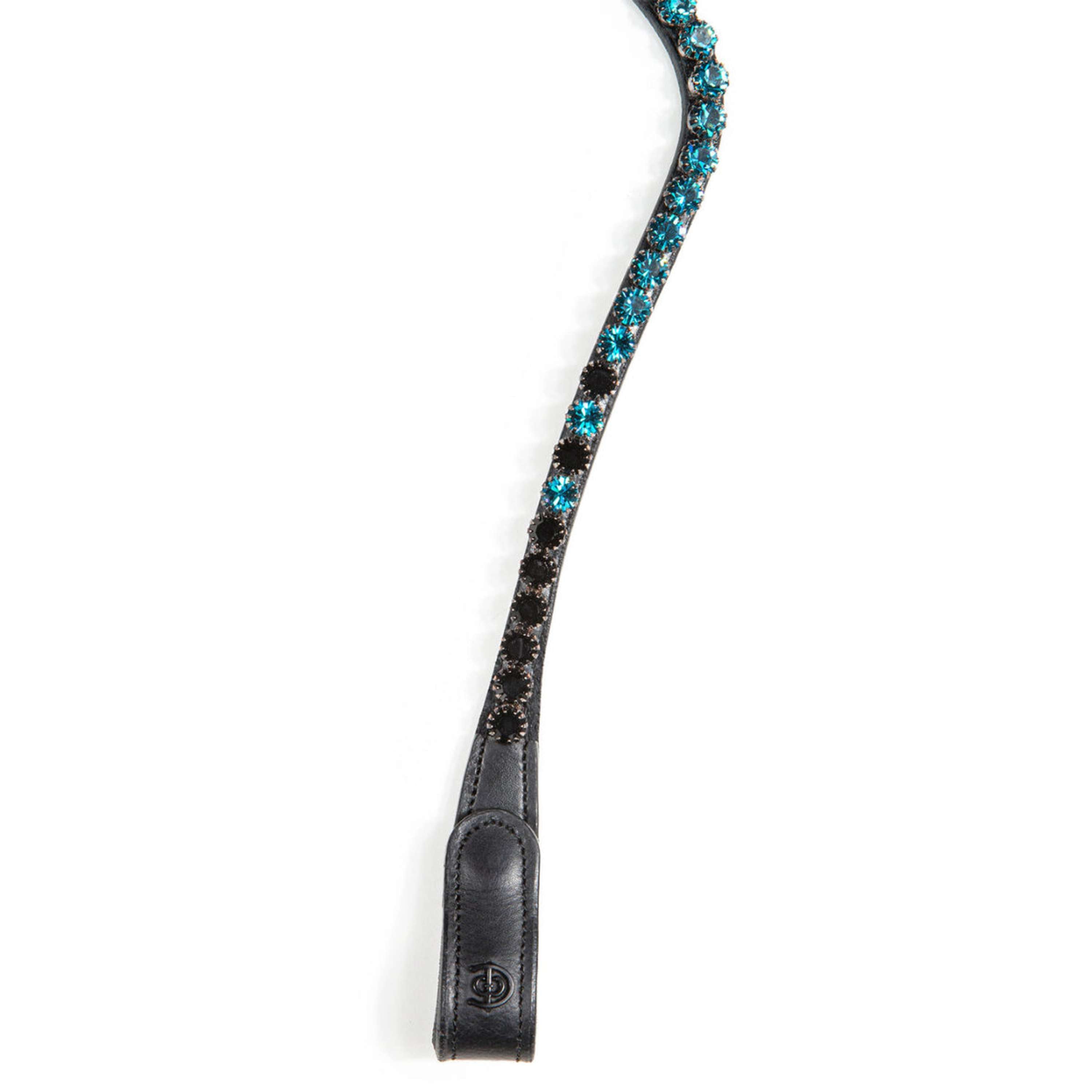 Equestrian Stockholm Frontalino Faded 8mm Blue Meadow