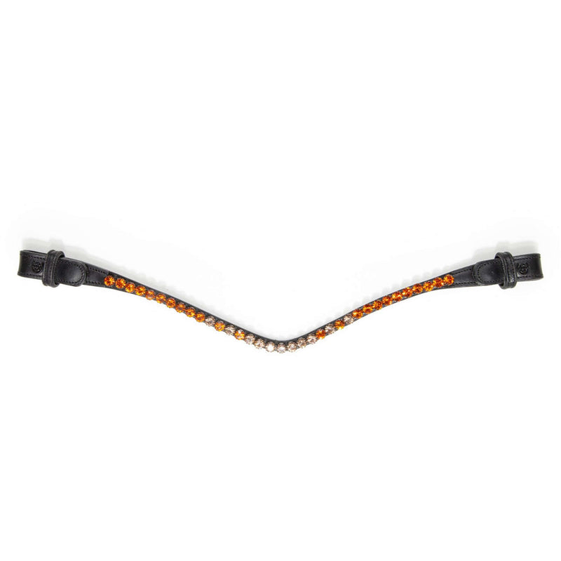 Equestrian Stockholm Frontalino Faded 8mm Chestnut