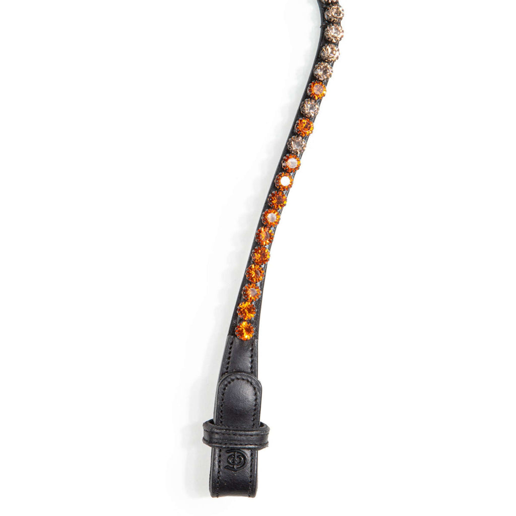 Equestrian Stockholm Frontalino Faded 8mm Chestnut