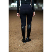 Equestrian Stockholm Leggings da Equitazione Movement Dressage All Black