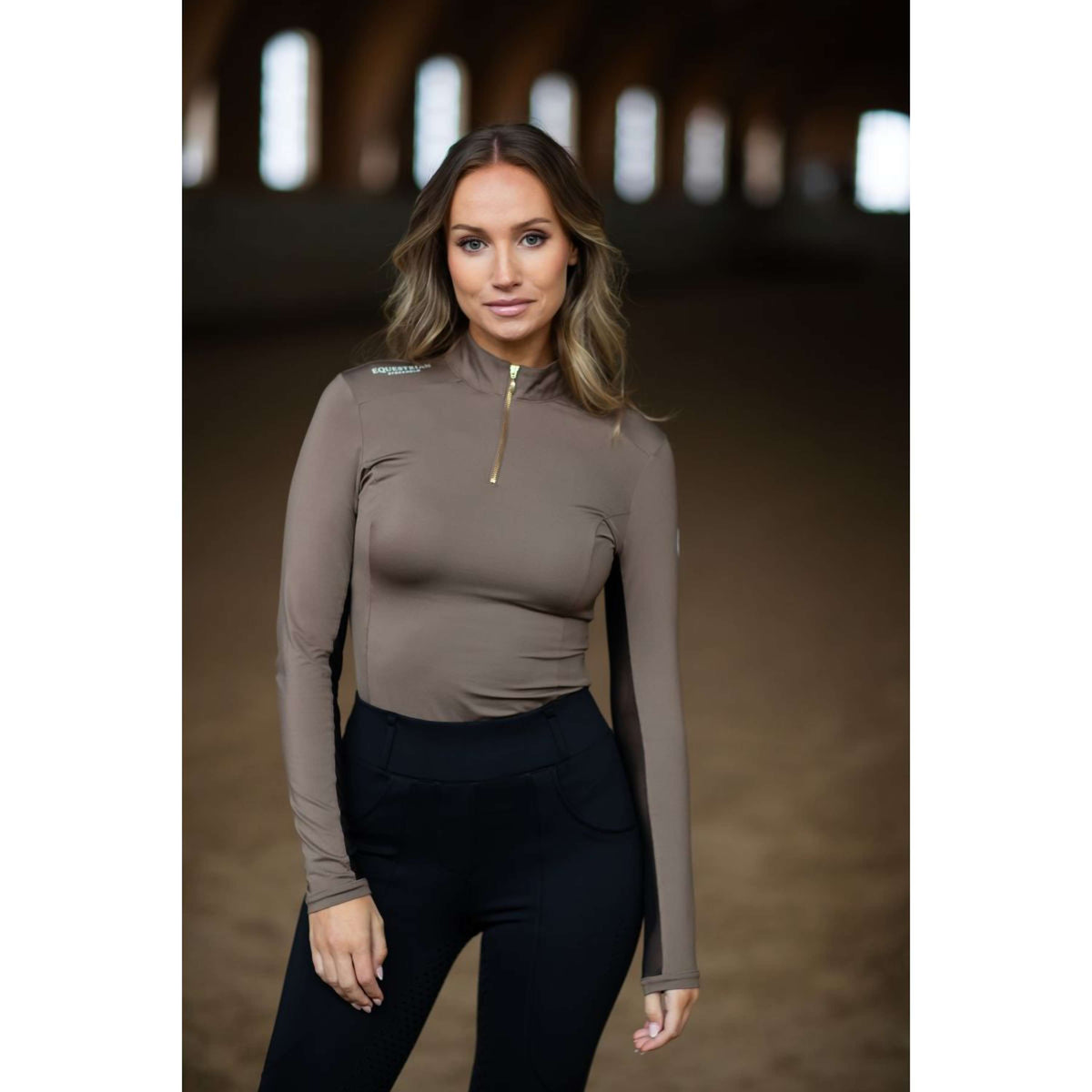 Equestrian Stockholm Maglietta Air Breeze Sun Champagne