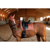 Equestrian Stockholm Cuffietta Modern Coral
