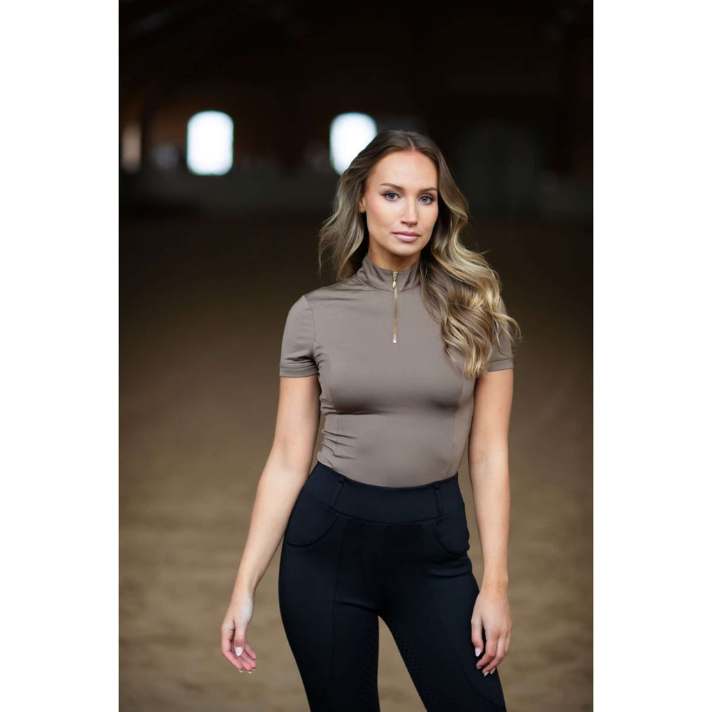 Equestrian Stockholm Maglietta UV Protection Champagne