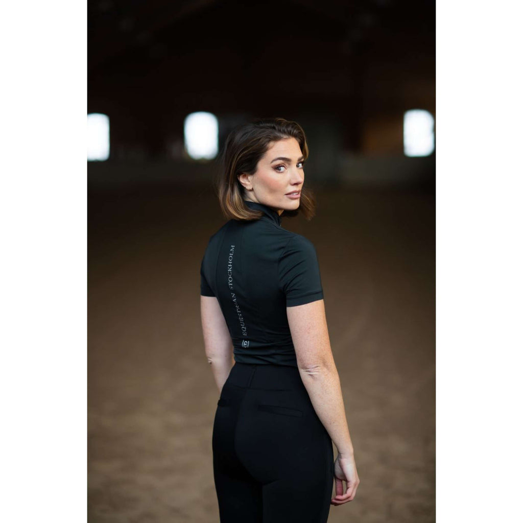 Equestrian Stockholm Maglietta UV Protection Edizione nera