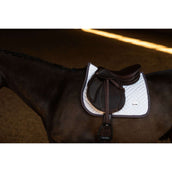Equestrian Stockholm Sottosella Modern saltando Bianco/Dark Violet