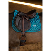 Equestrian Stockholm Sottosella Modern saltando Teal Blue