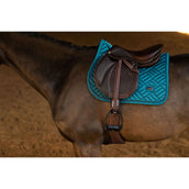 Equestrian Stockholm Sottosella Modern saltando Teal Blue