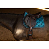 Equestrian Stockholm Sottosella saltando Teal Blue